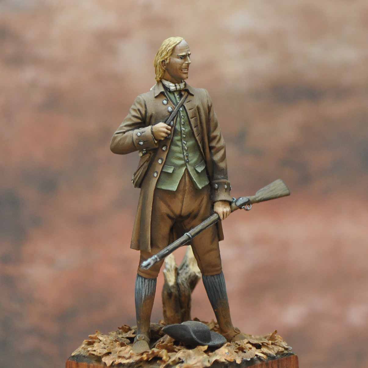ART GIRONA Lexington Minute Company 1775 figurine