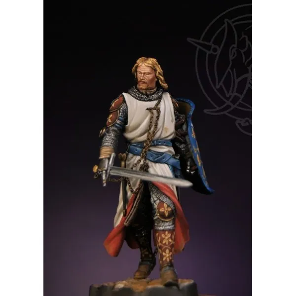 Art Girona Miniatures Chevalier Angevin XIVe figurine 54mm