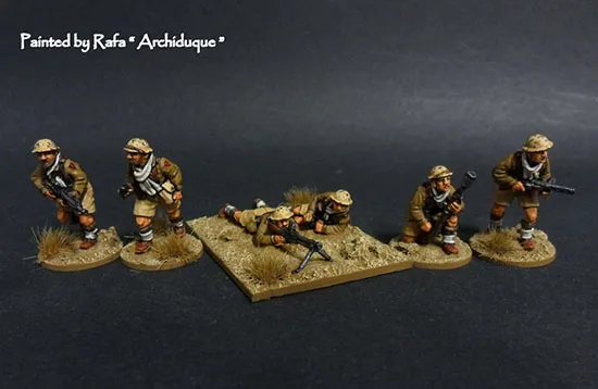 Perry World War 2 FWW 6 Légion figurines 28mm FM casques