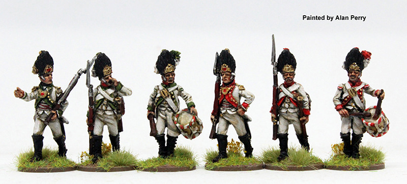 Perry Miniatures SAX 3 grenadiers saxons figurines 28mm 1806