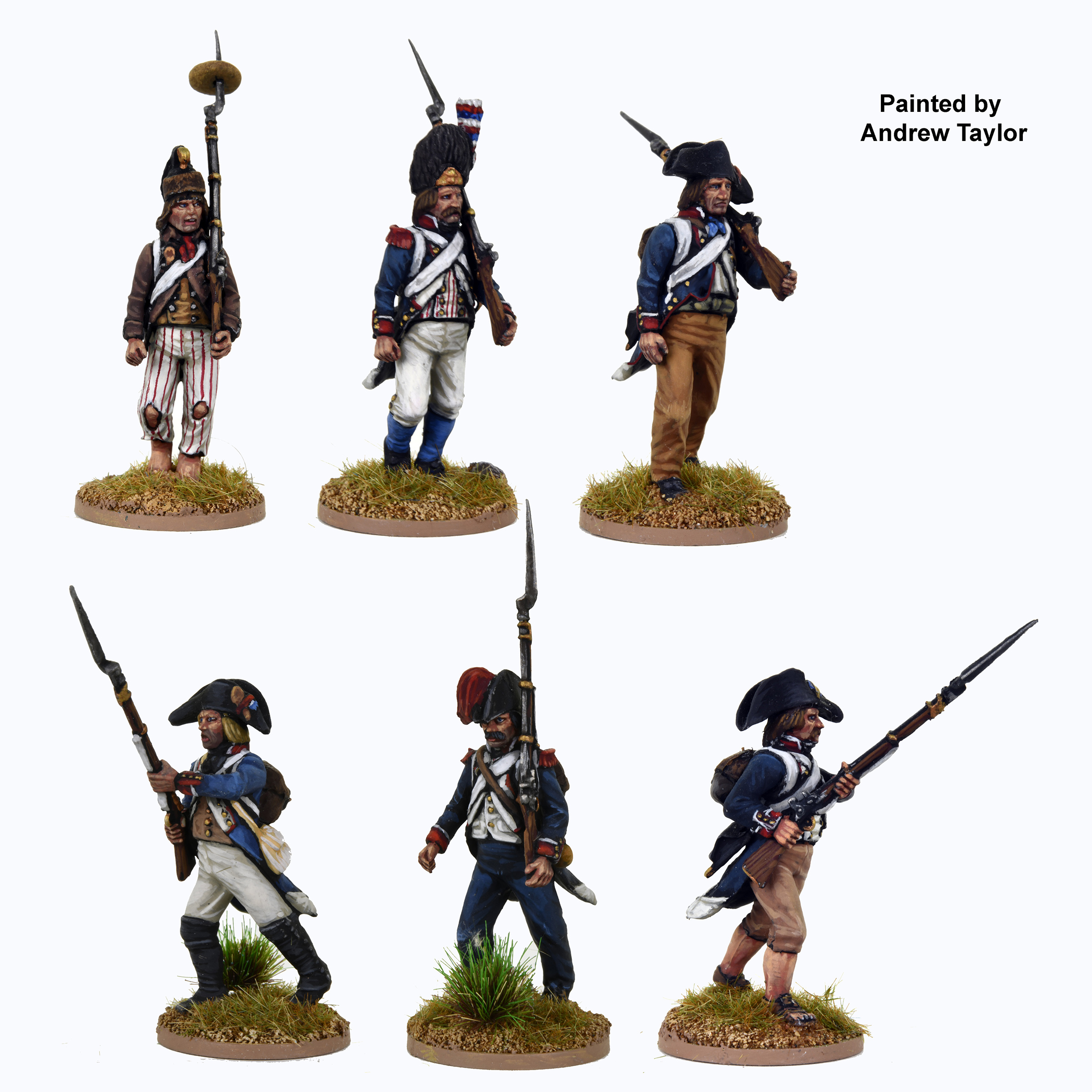 Perry Miniatures REVF 80 Infanterie française boîte 45 figurines