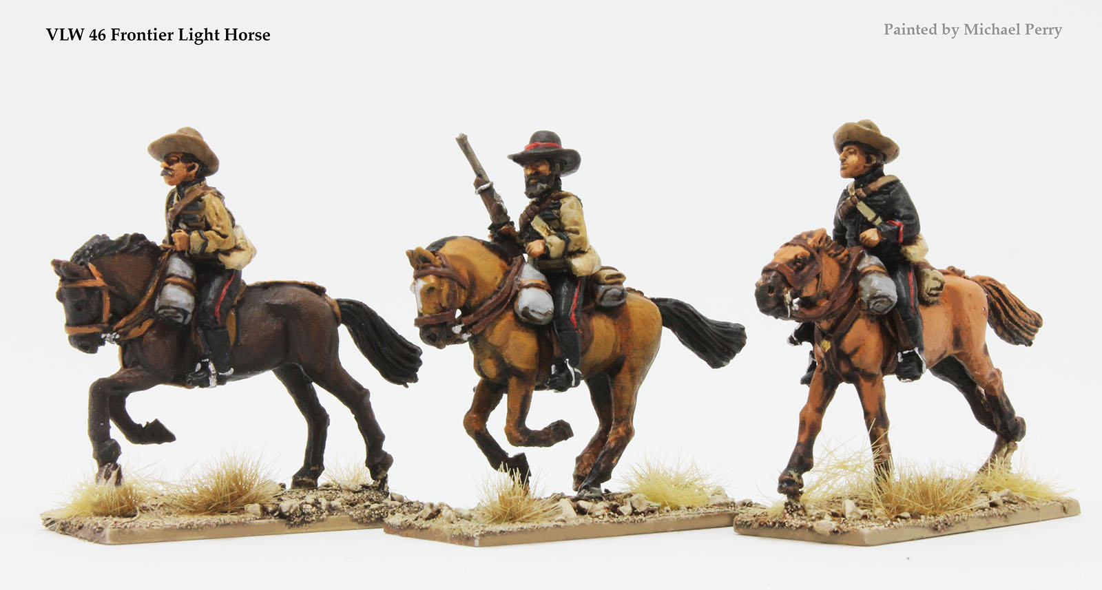 Perry Miniatures VLW 46 figurines Frontier Light Horse Zulu
