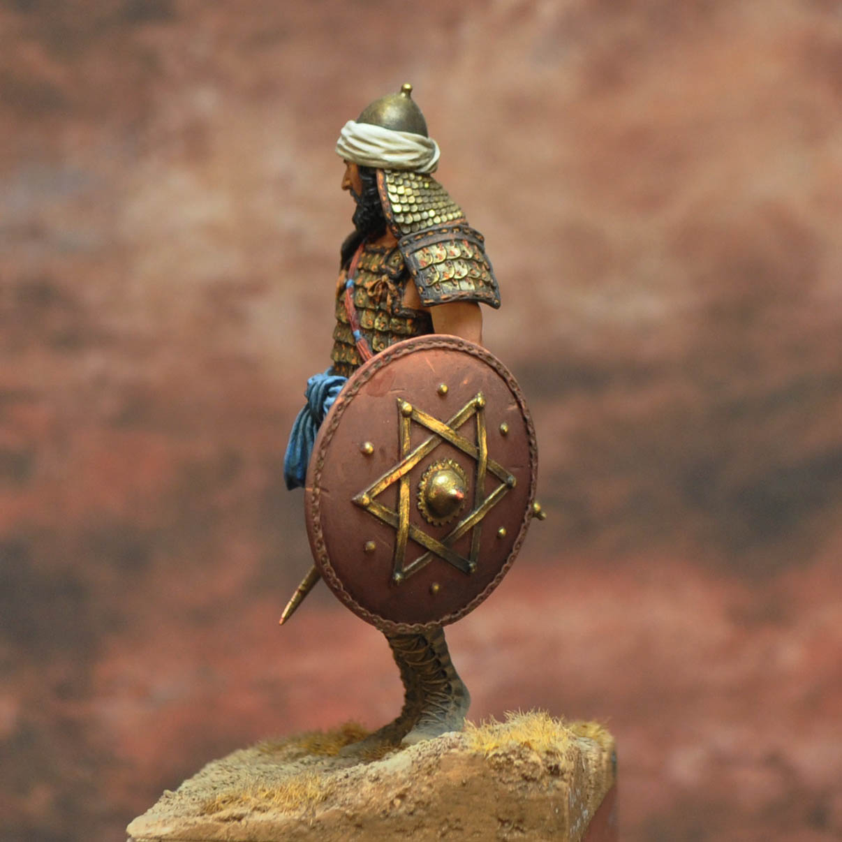Art Girona Serie Historical King David figurine 54 mm
