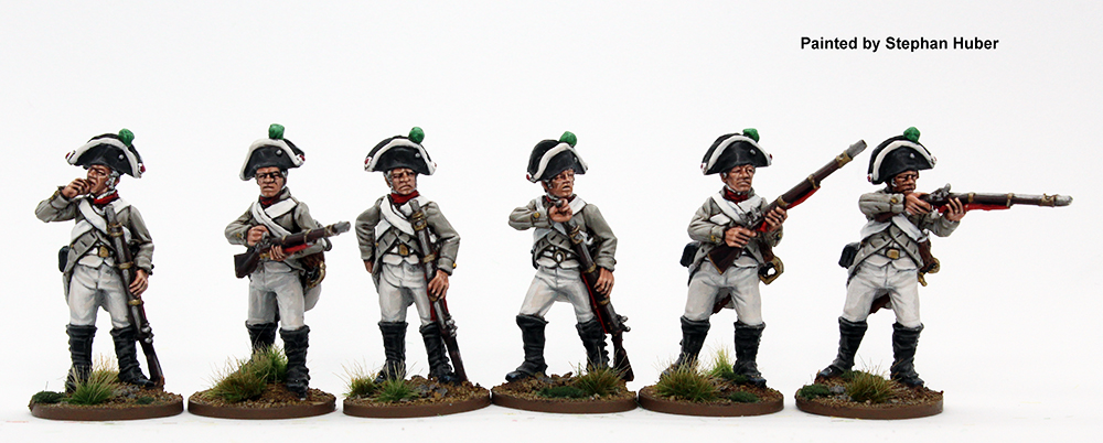 Perry Miniatures SAX 12 Schützen figurines 28mm 1806