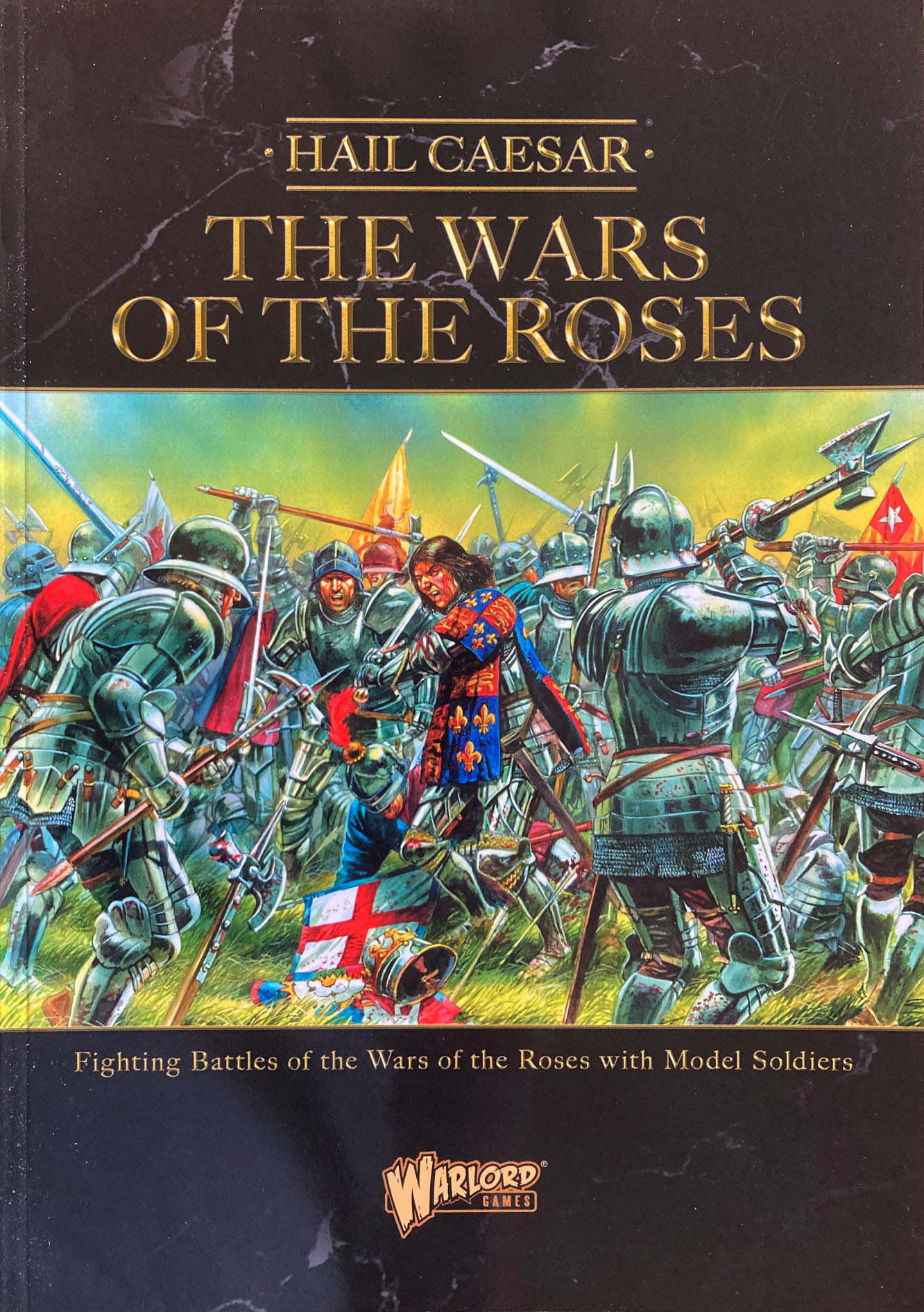 Hail Caesar Wars of the Roses livre 144 pages couleur Perry