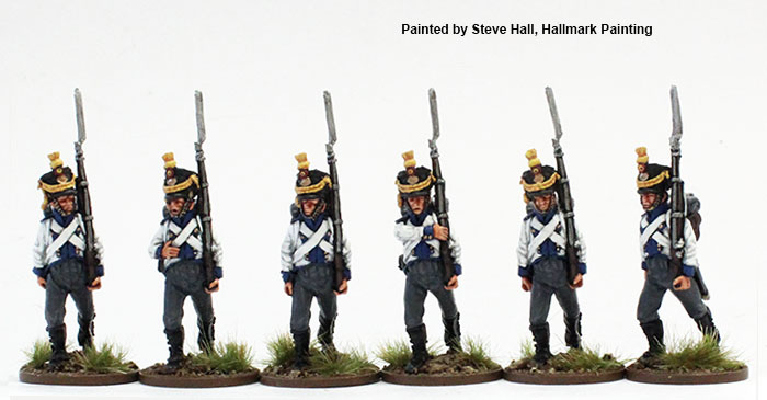 Perry Miniatures Napoleonic NCR 32 figurines Waldeck marche 1809-13