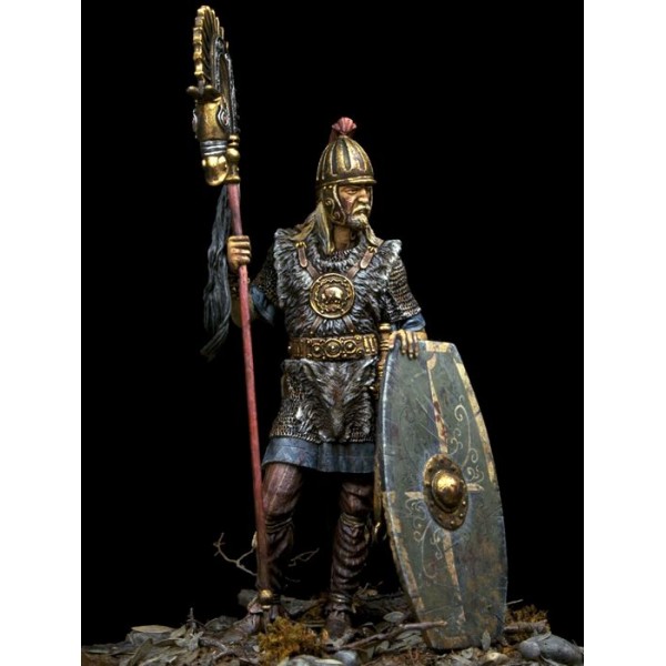 Art Girona Miniatures Quadi Standard Bearer IIIe siècle figurine
