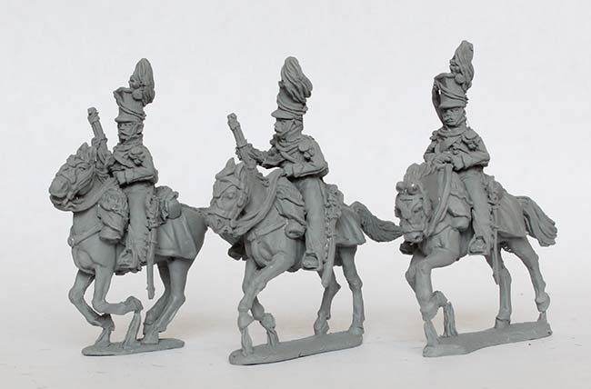 Perry Miniatures Napoleonic AN 57 uhlans au galop 3e régiment