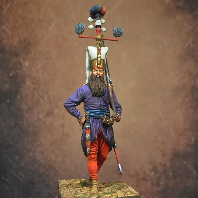 ART GIRONA 70mm Janissary parade uniform figurine janissaire 1590
