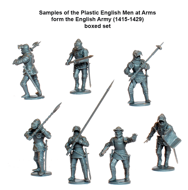 Perry Miniatures AO 40 Armée anglaise 1415-1429 figurines 36 pièces