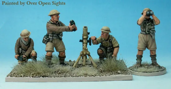 Perry Miniatures World War 2 WW 9 mortier 3 inch et servants