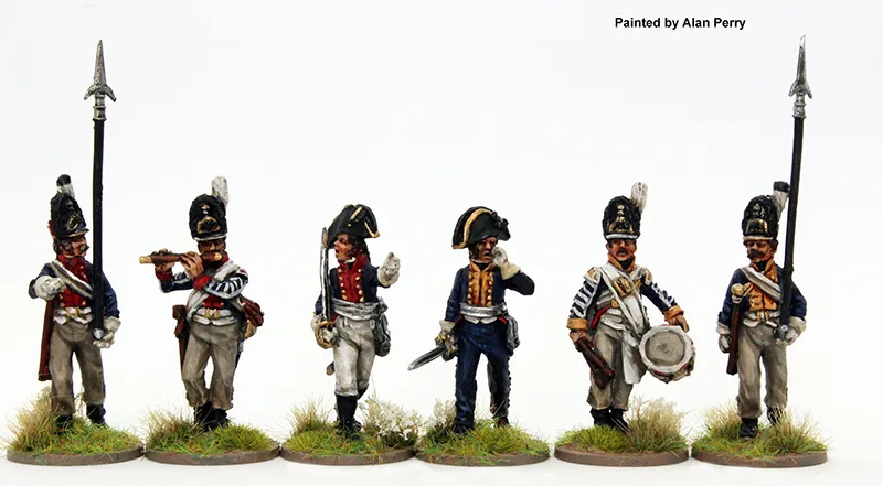 Perry Miniatures Napoleonic EP 16 Commandement grenadiers