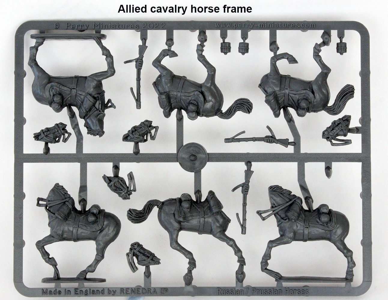 Perry Miniatures B 82 chevaux dragons figurines plastique