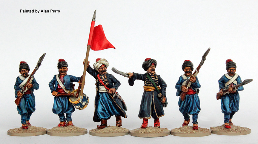 Perry Napoleonic OT 5 Nizam-i-Cedid figurines commandement