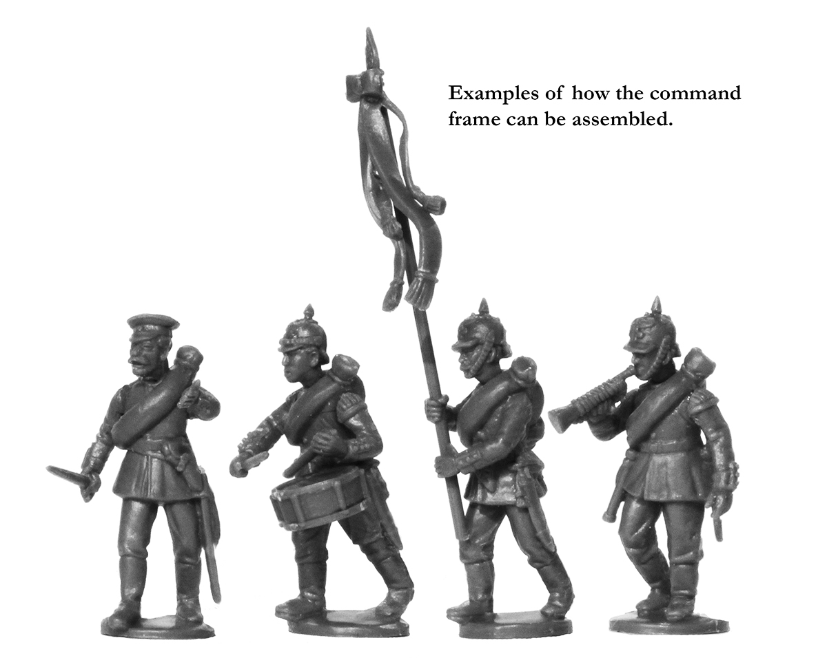 Perry PRU 2 infanterie prussienne tirailleurs boîte 39 plastique