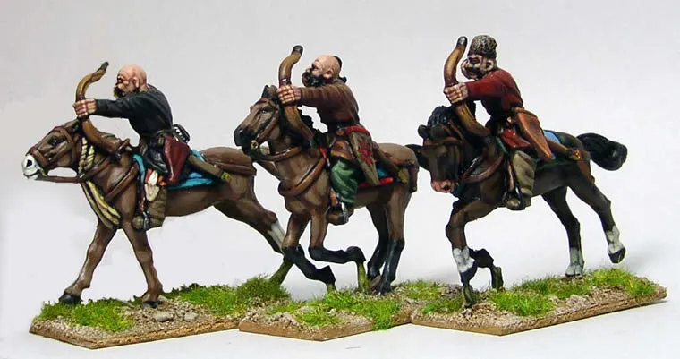 Perry Crusades MA12 archers turcomans figurines 28mm tir