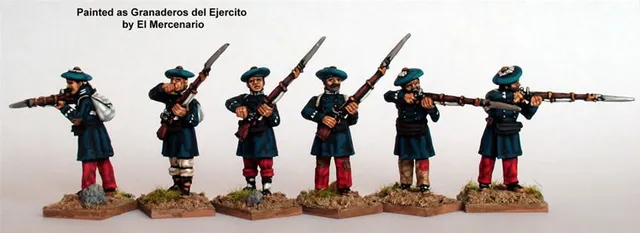 Perry Miniatures Carlist CAT21 Infanterie figurines ligne tir
