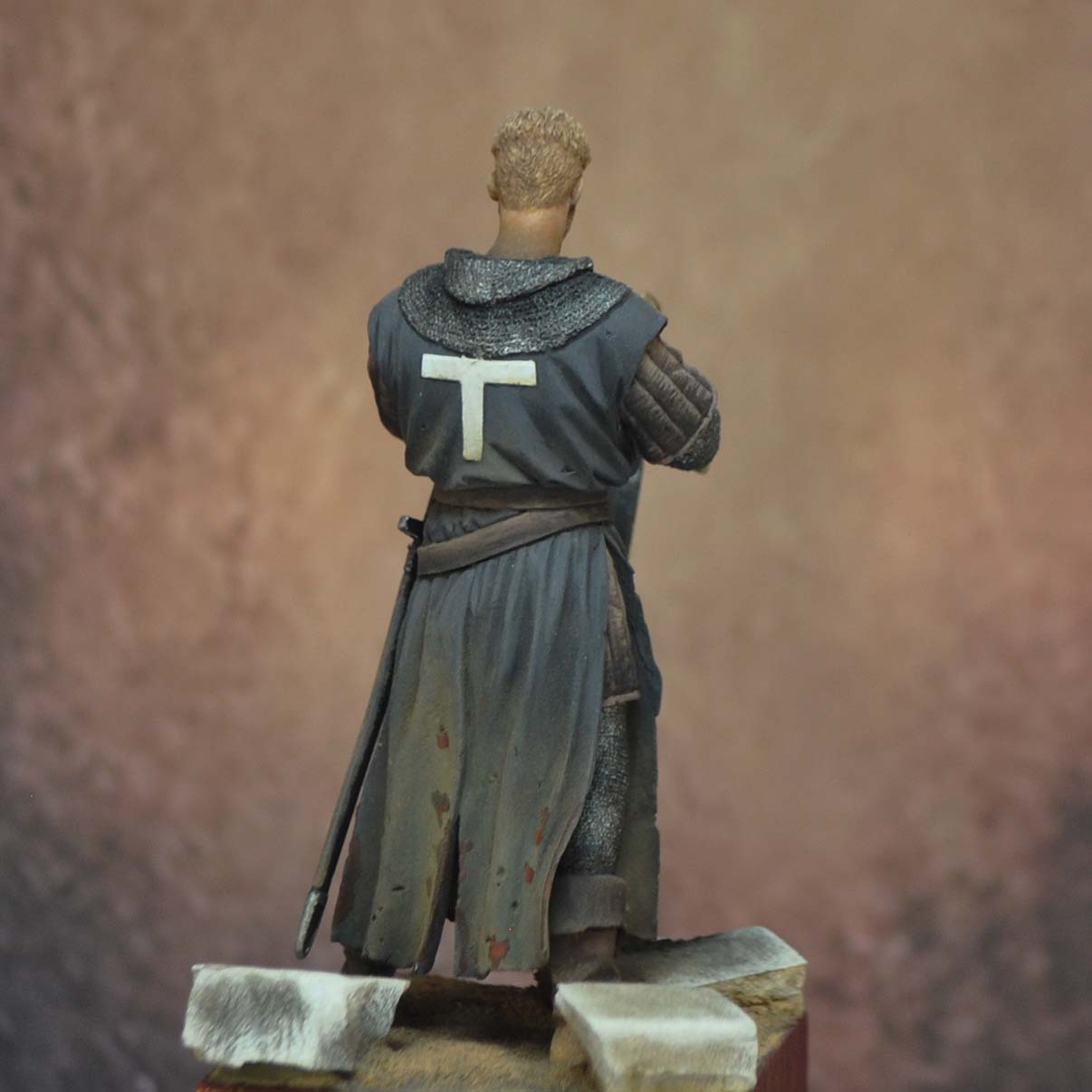 ART GIRONA 70mm Hospitaller Knight figurine XIIe siècle