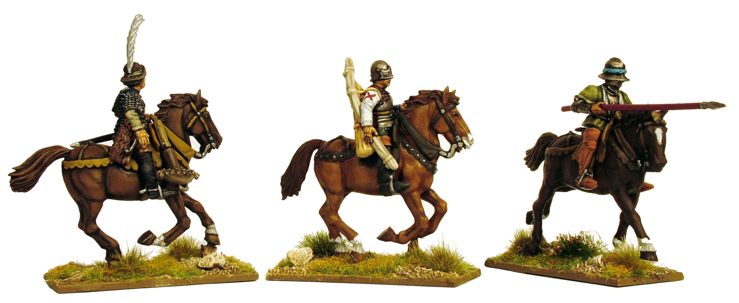 Perry Miniatures War of Roses D48 cavaliers légers boîte 36 figurines