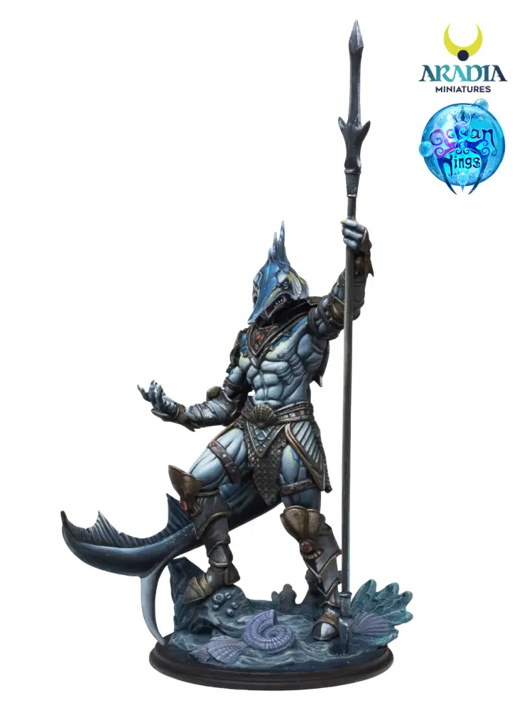 Aradia Minis Ocean Kings Aqualon Bladecrest figurine