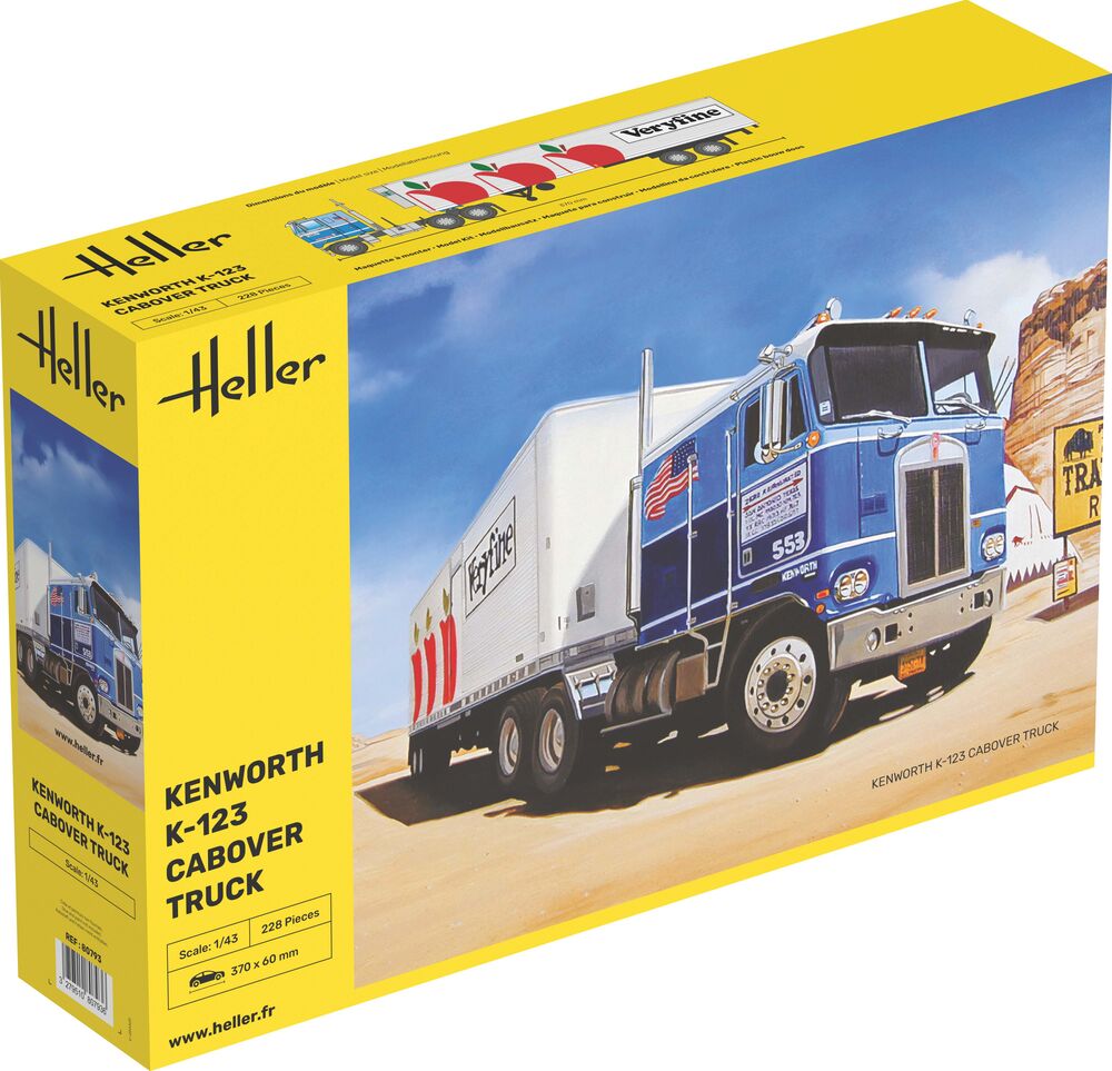 Heller Historical Collection Kenworth K-123 maquette camion 1/43