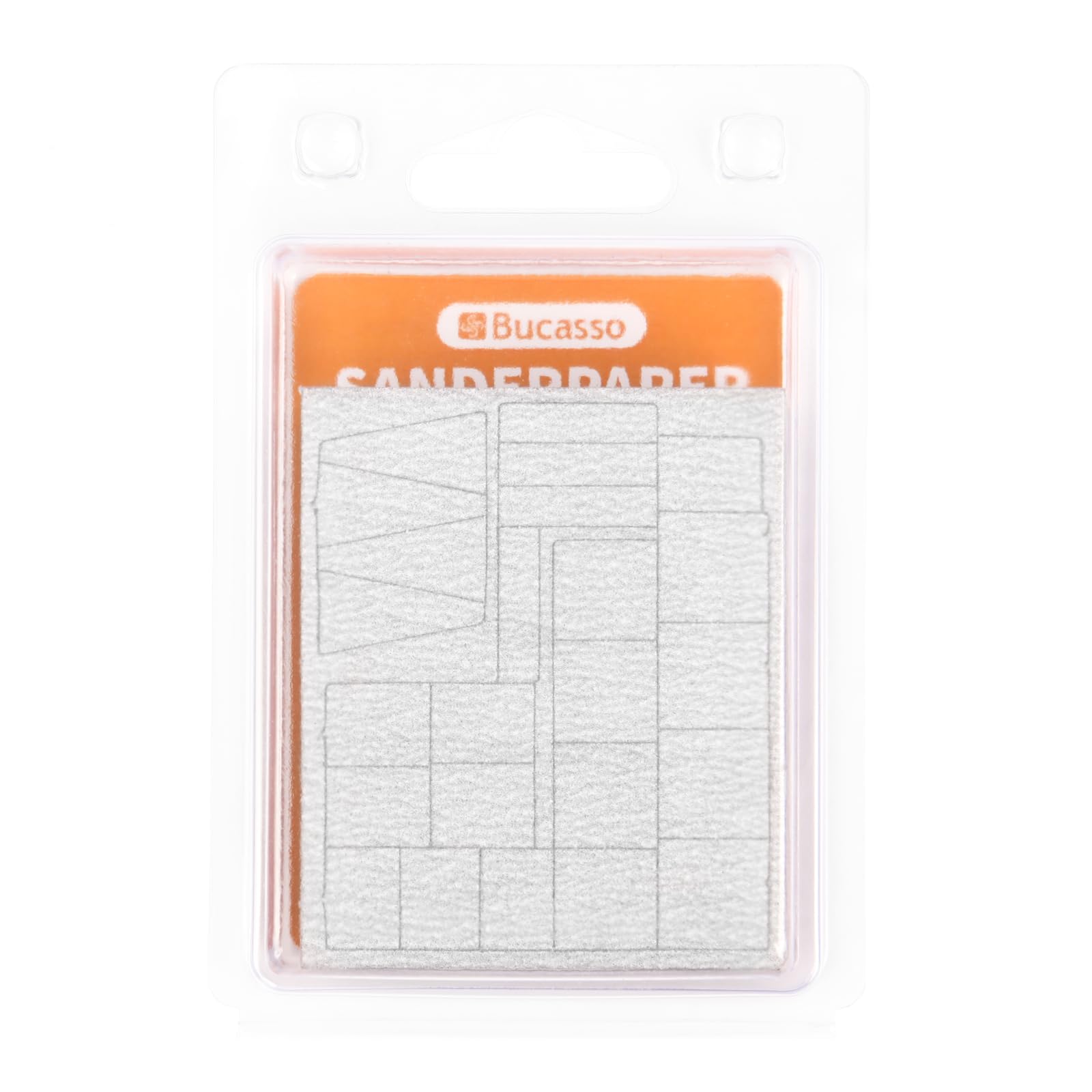 Bucasso RSH-1000 papier abrasif 50 pièces grains 180-1000