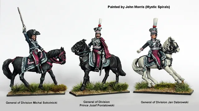 Perry Miniatures DOW 16 commandants montés figurines