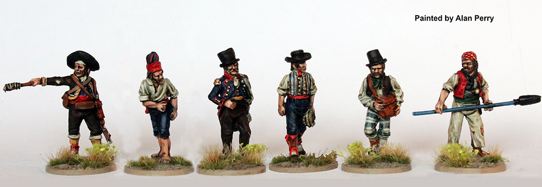 Perry Miniatures Napoleonic SPA 61 figurines guérilla sans canon