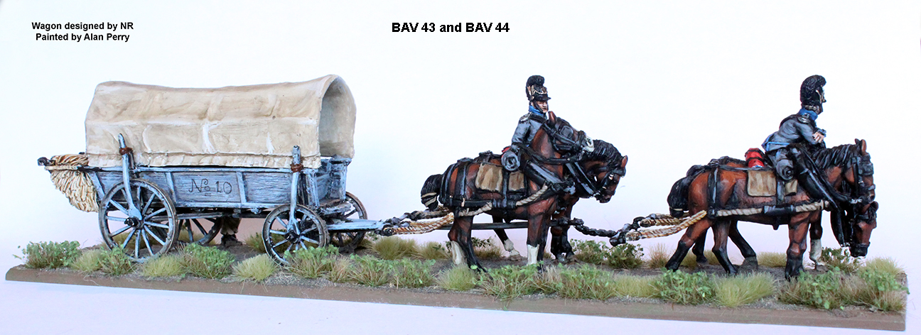 Perry Miniatures Napoleonic BAV 43 chariot de ravitaillement 28mm