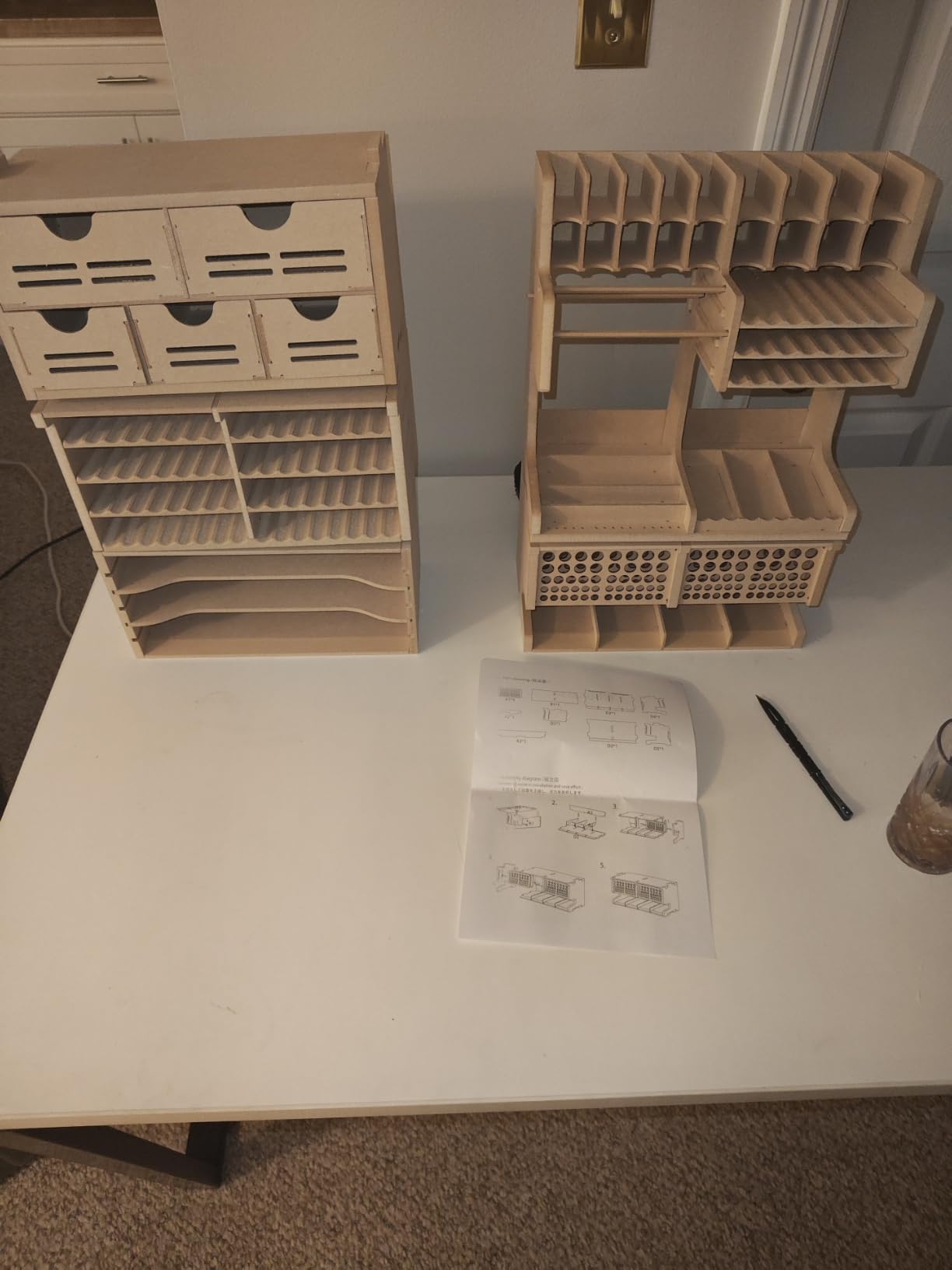 Bucasso Hobby Organizer Set GK Pro station atelier MDF