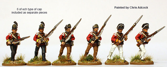 Perry Miniatures Indépendance AW 179 figurines infanterie légère