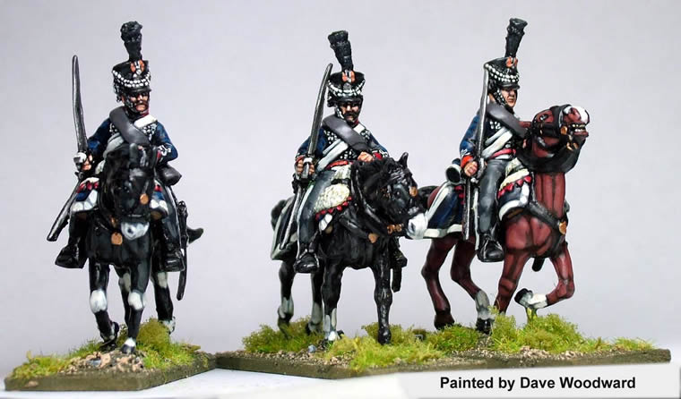 Perry Napoleonic DB39 figurines dragons légers hollandais