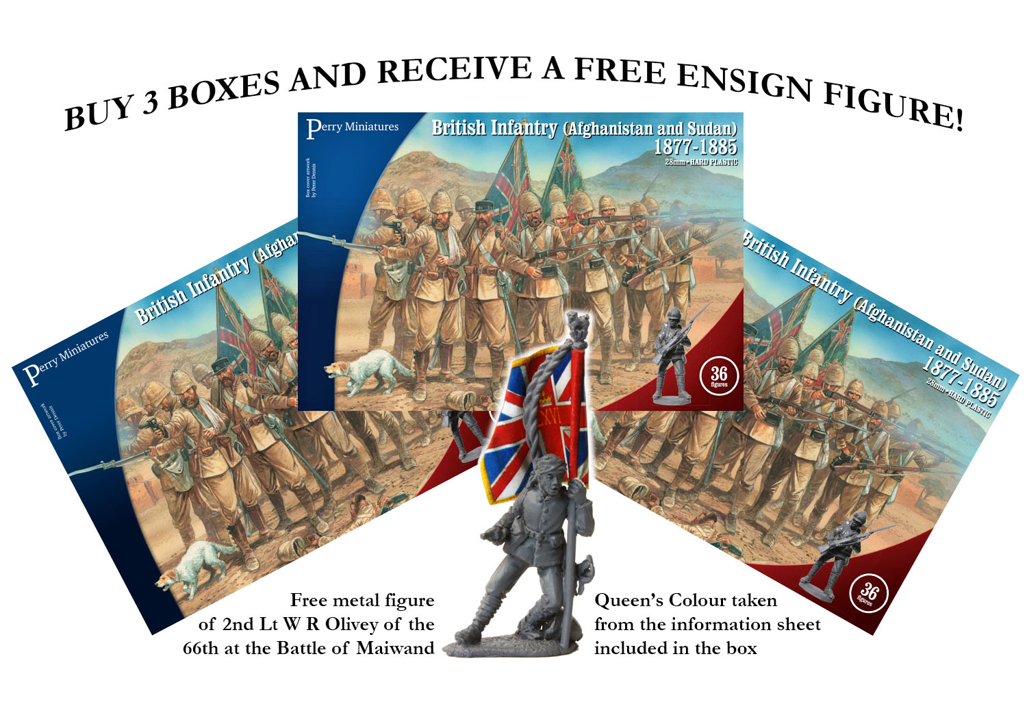 Perry Miniatures VLW1 infanterie britannique boîte 36 plastique