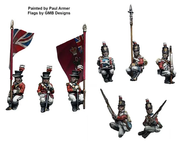 Perry Napoleonic BH123 commandement figurines chapeaux ronds