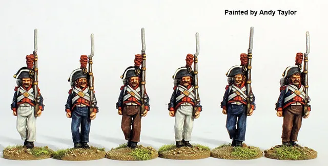 Perry Miniatures Napoleonic NCR9 figurines grenadiers Saxe-Gotha