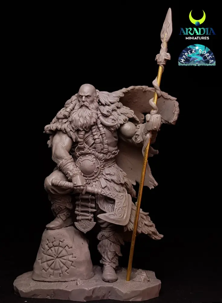 Aradia Minis Hyperborea Imbolc Champion figurine résine Thulé