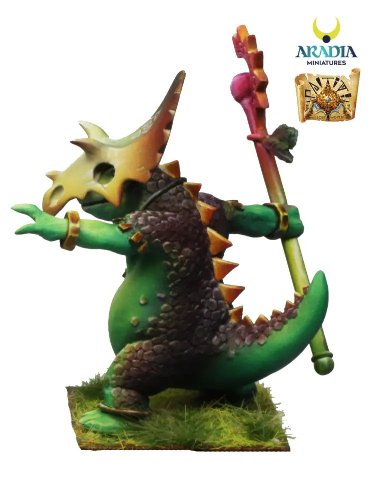 Aradia Paititi Bufosaur figurine dinosaure jungle Lost World