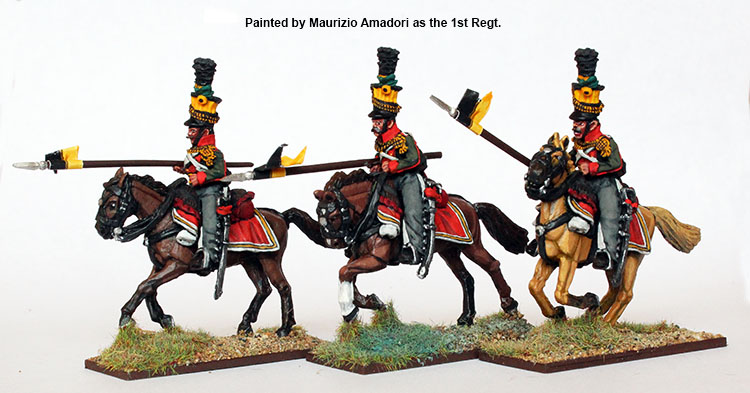 Perry Miniatures Napoleonic AN51 figurines uhlans charge 28mm