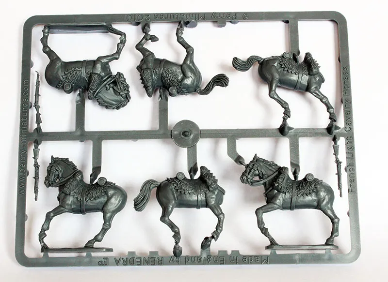 Perry Plastique B66 chevaux cavalerie légère française