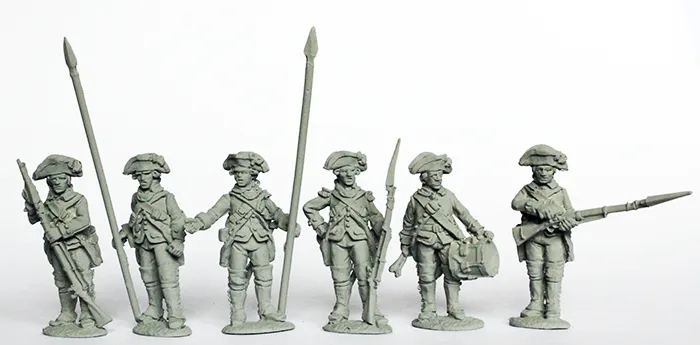 Perry Miniatures AW 198 figurines infanterie espagnole debout