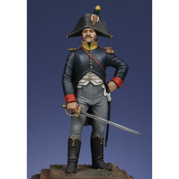 Art Girona Miniatures Officier voltigeurs 1806 figurine 54mm