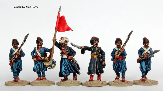 Perry Napoleonic OT 5 Nizam-i-Cedid figurines commandement