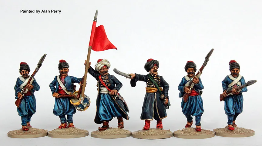 Perry Napoleonic OT 5 Nizam-i-Cedid figurines commandement