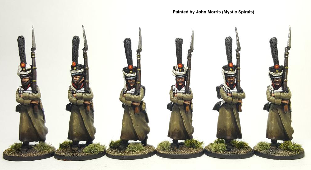 Perry Miniatures Napoleonic RN 90 figurines grenadiers en marche