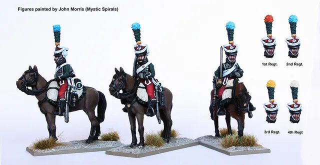 Perry Napoleonic FN226 Gardes d'honneur figurine cheval