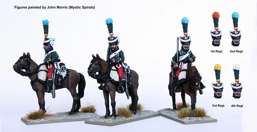 Perry Napoleonic FN226 Gardes d'honneur figurine cheval