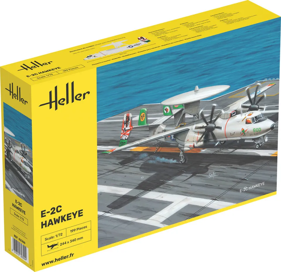 Heller E-2C Hawkeye 1/72 maquette avion militaire