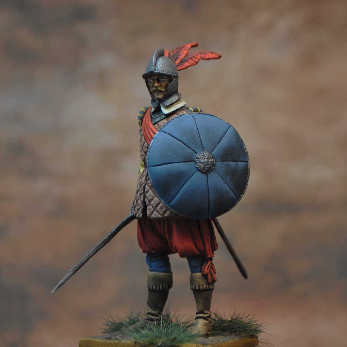 ART GIRONA General Serie Rondachier Impérial figurine 1618-1648