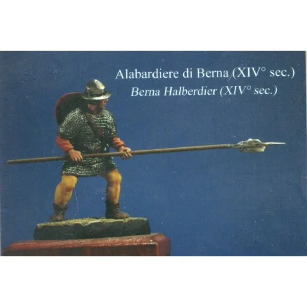 Art Girona Miniatures Berna Halberdier figurine XIVe métal