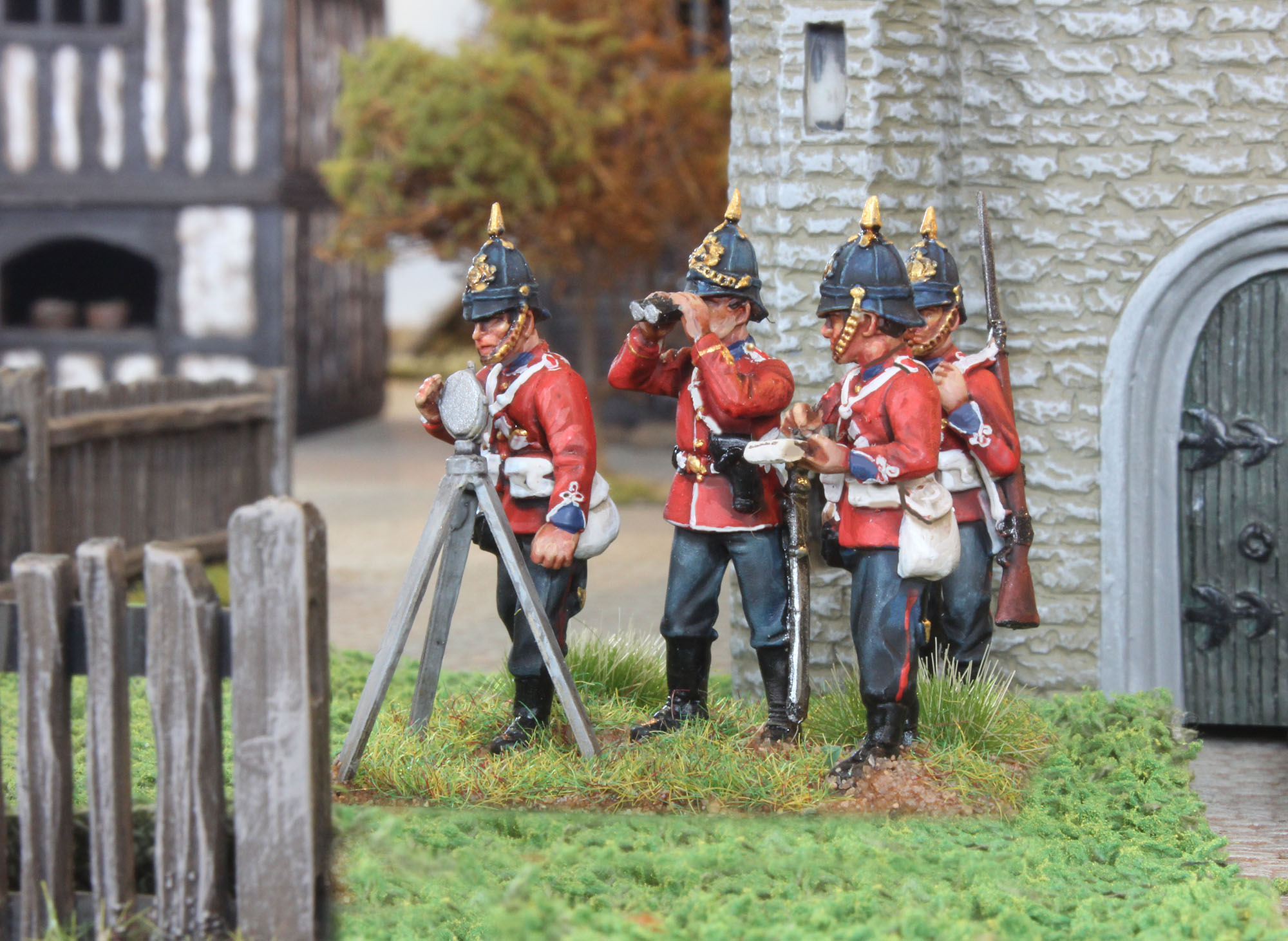 Perry VLW 20 infanterie britannique figurines 28mm plastique
